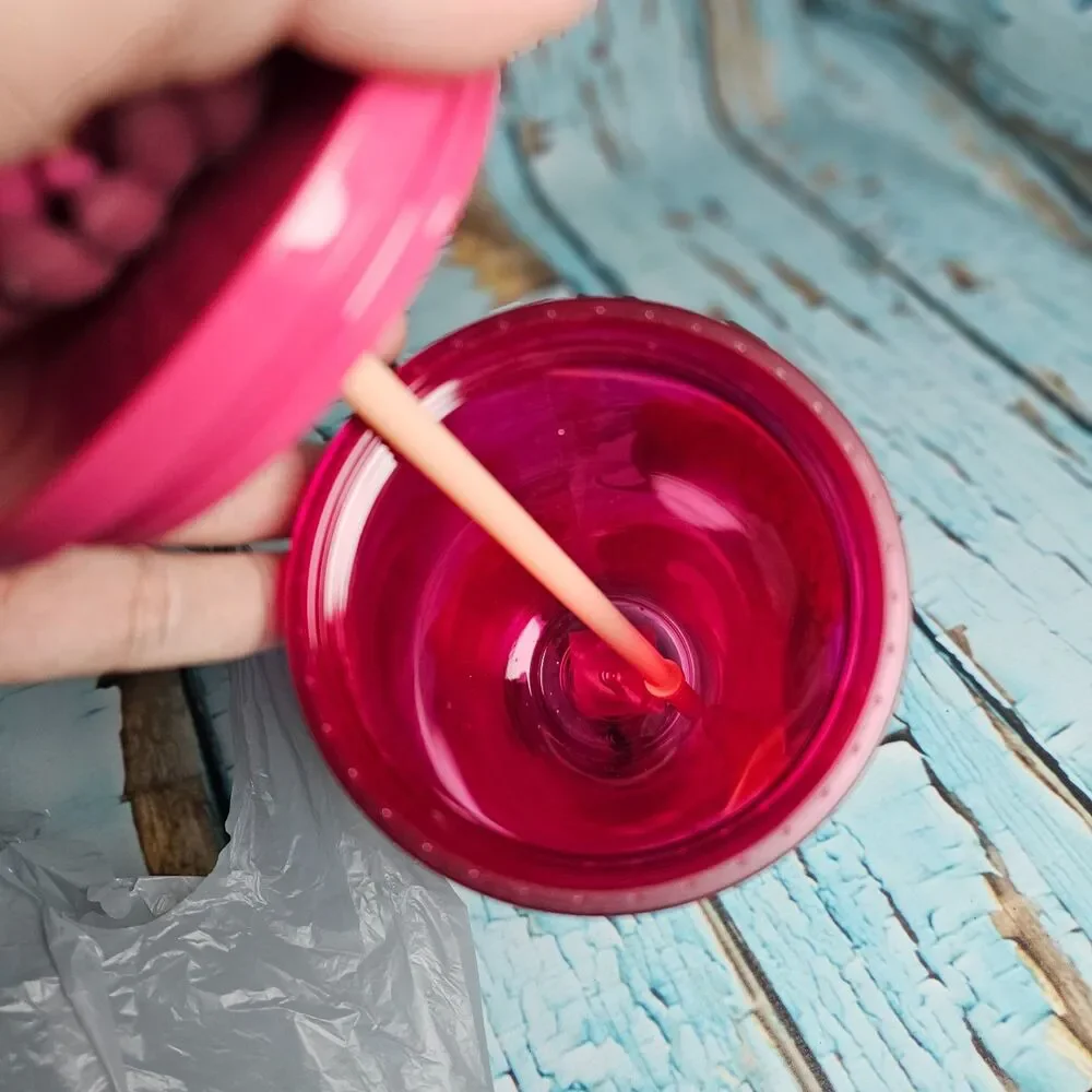Starbucks Floral Iridescent Tumbler Pink Lid Straw 16oz Cold Cup EUC